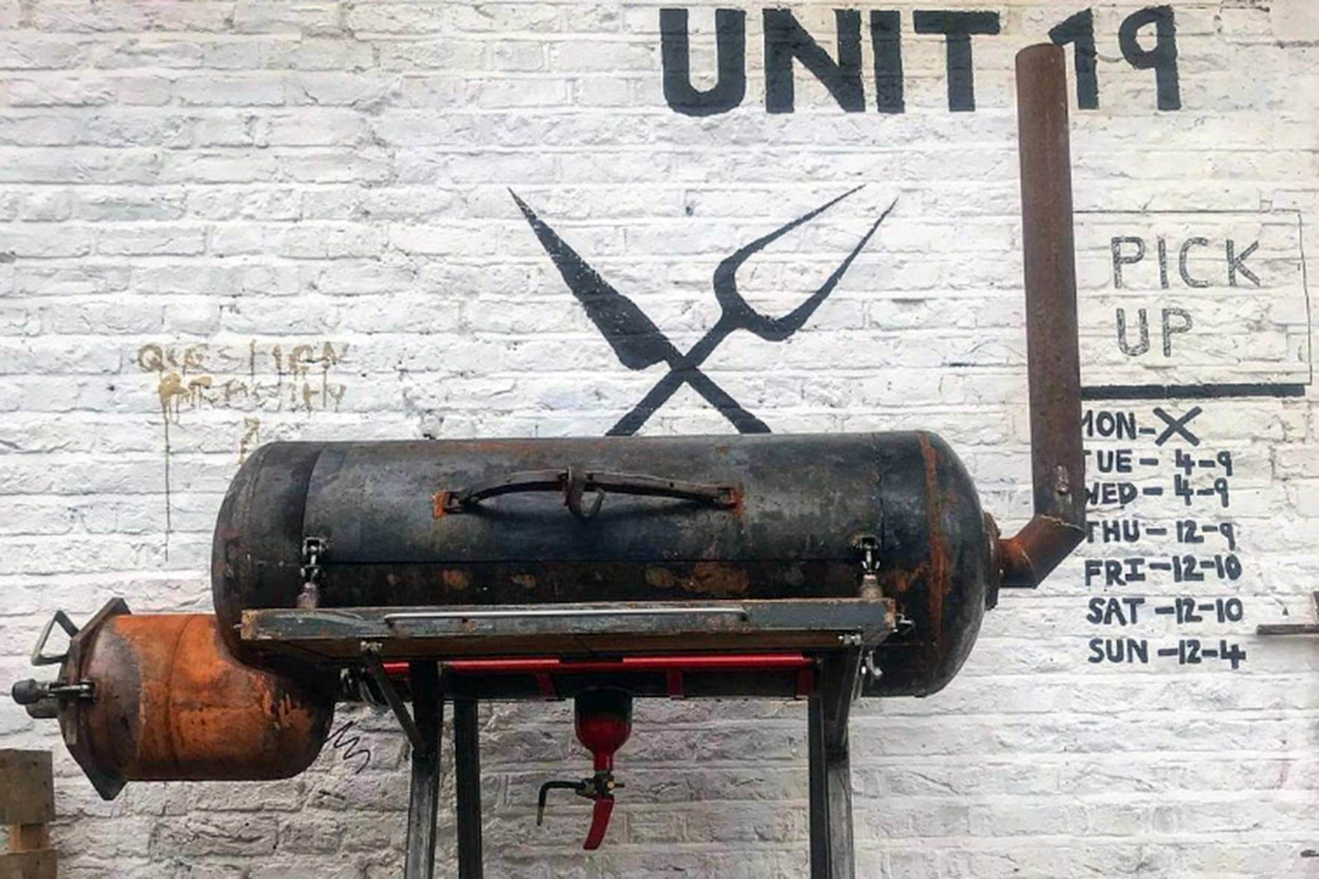 Edelmanos - From The Ashes BBQ Smoker design and fabrication